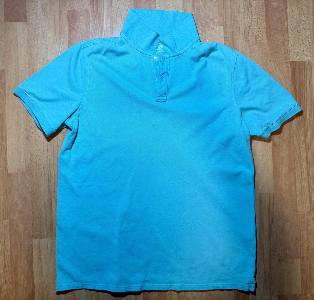 Sonoma Weekend Polo Shirt Mens Large Blue The Perfect Fit Short Sleeve Casual